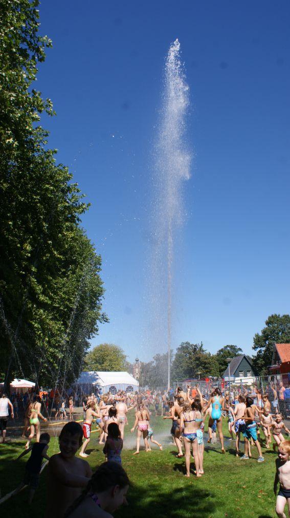 De brandweer in actie!